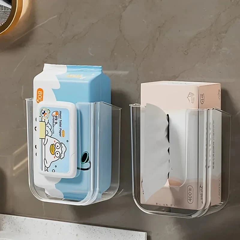 Non Perforated Wet Tissue Storage Box for Airbnb Bathroom Hosts