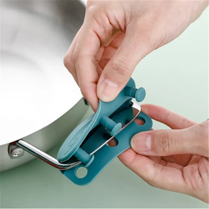 Silicone Pot Handle Covers for Airbnb Kitchen Safety | STR Hosts