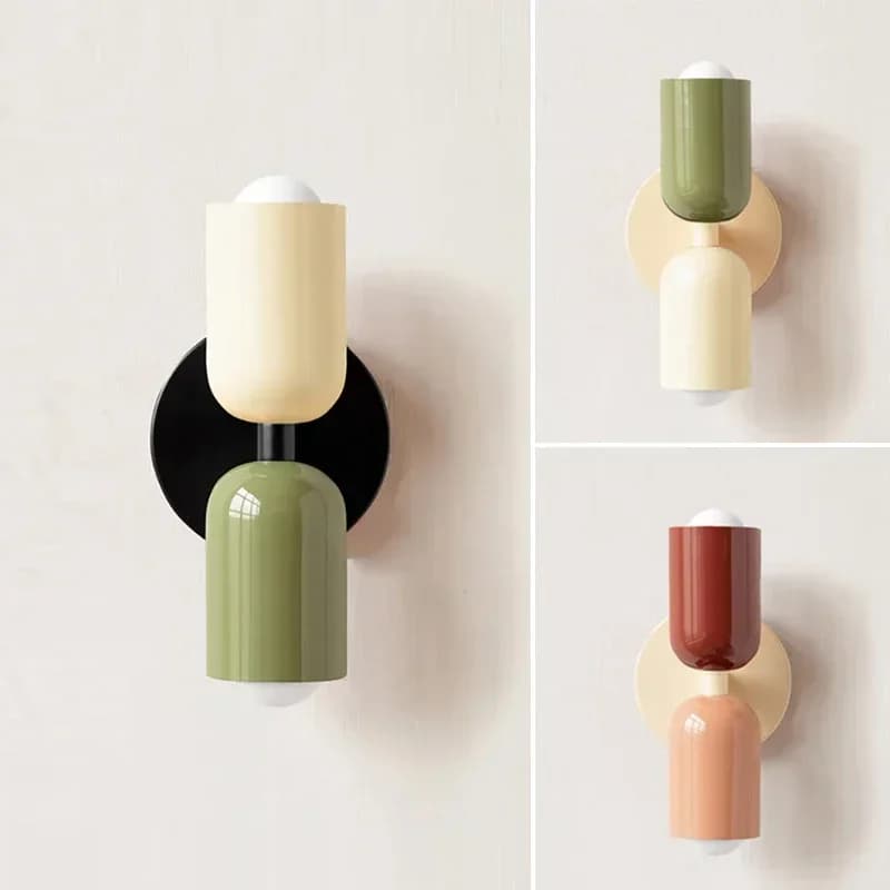 Colorful Wall Lamp for Airbnb Bedroom Decor | STR Host Lighting