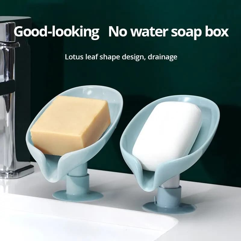 Leaf Shape Soap Holder Tray for Airbnb Kitchen or STR Rental
