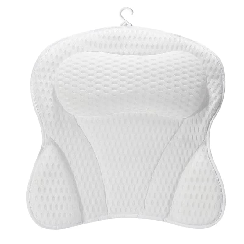 Bathtub Pillow for Airbnb Bathroom Comfort | Neck & Back Support
