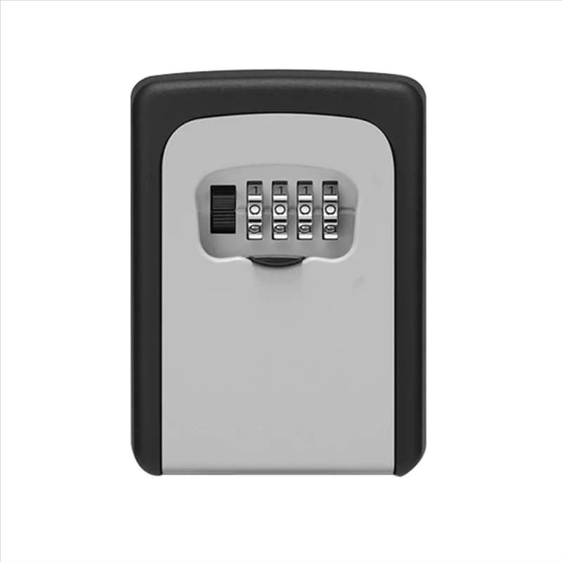 Wall-Mount Combination Key Lockbox for Airbnb Safety