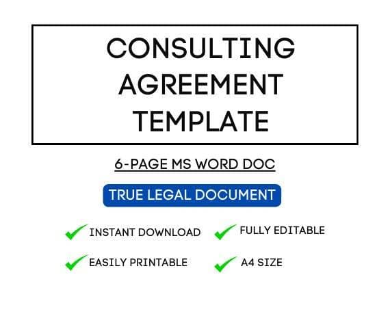 Consulting Agreement Template for Airbnb & STR Hosts