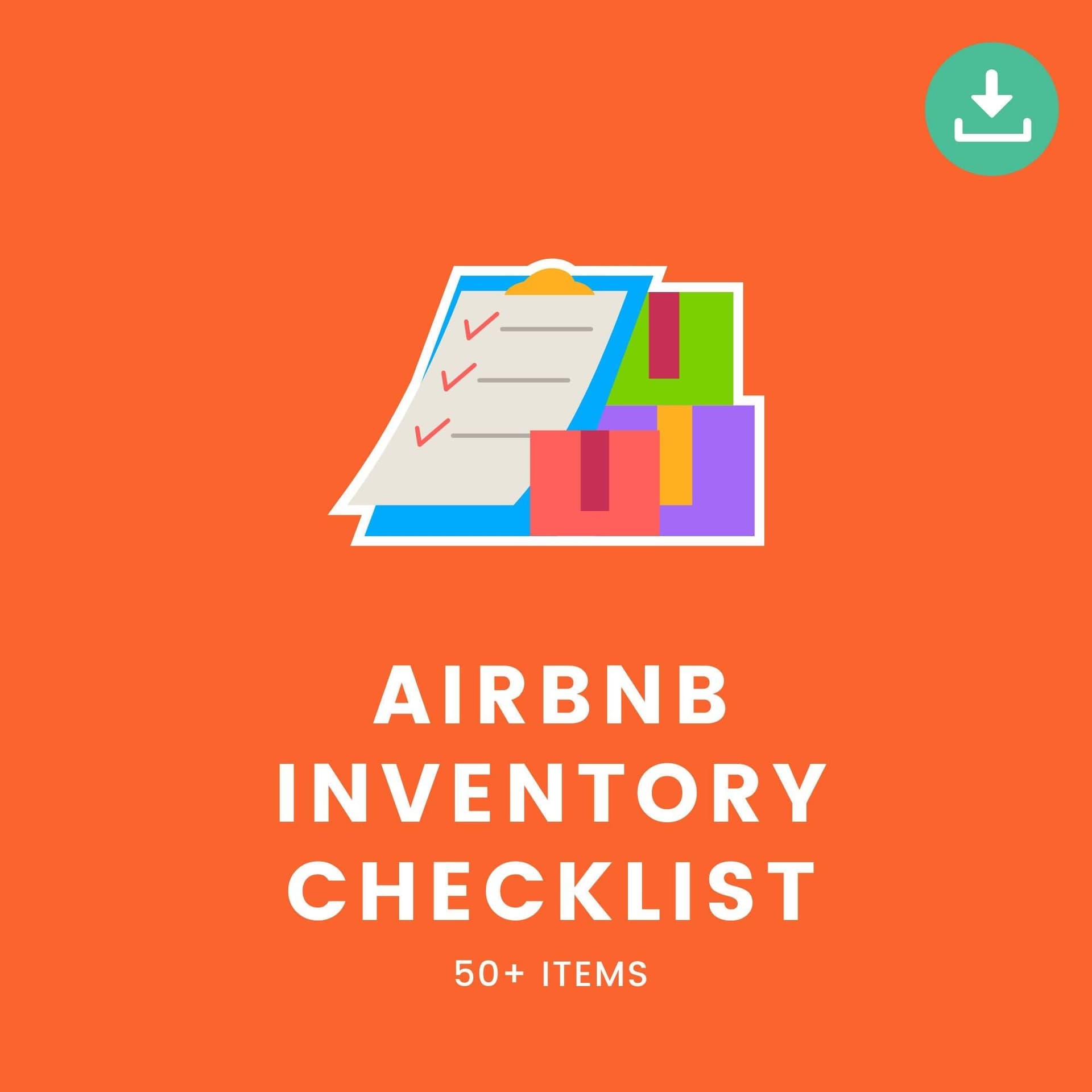 Airbnb Inventory Checklist Template for STR Hosts