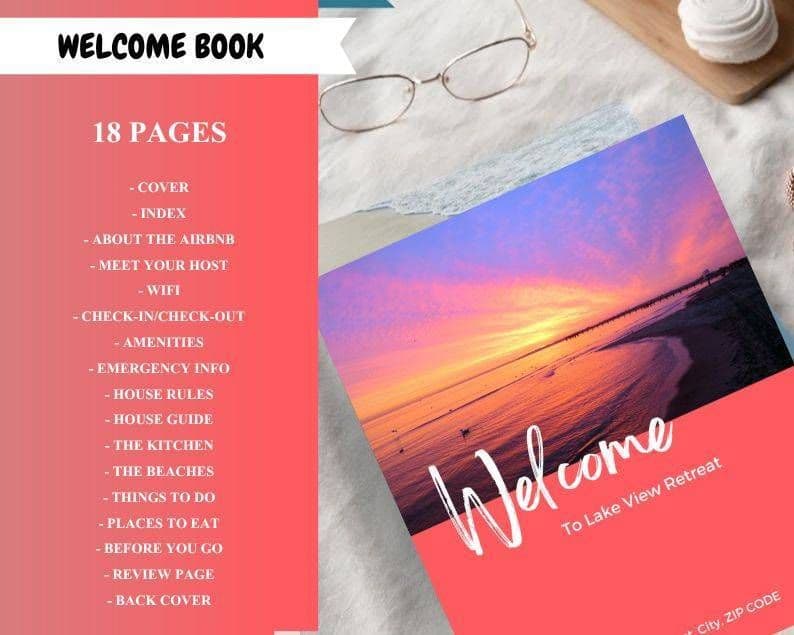 Airbnb Welcome Guide Template for Professional Hosts