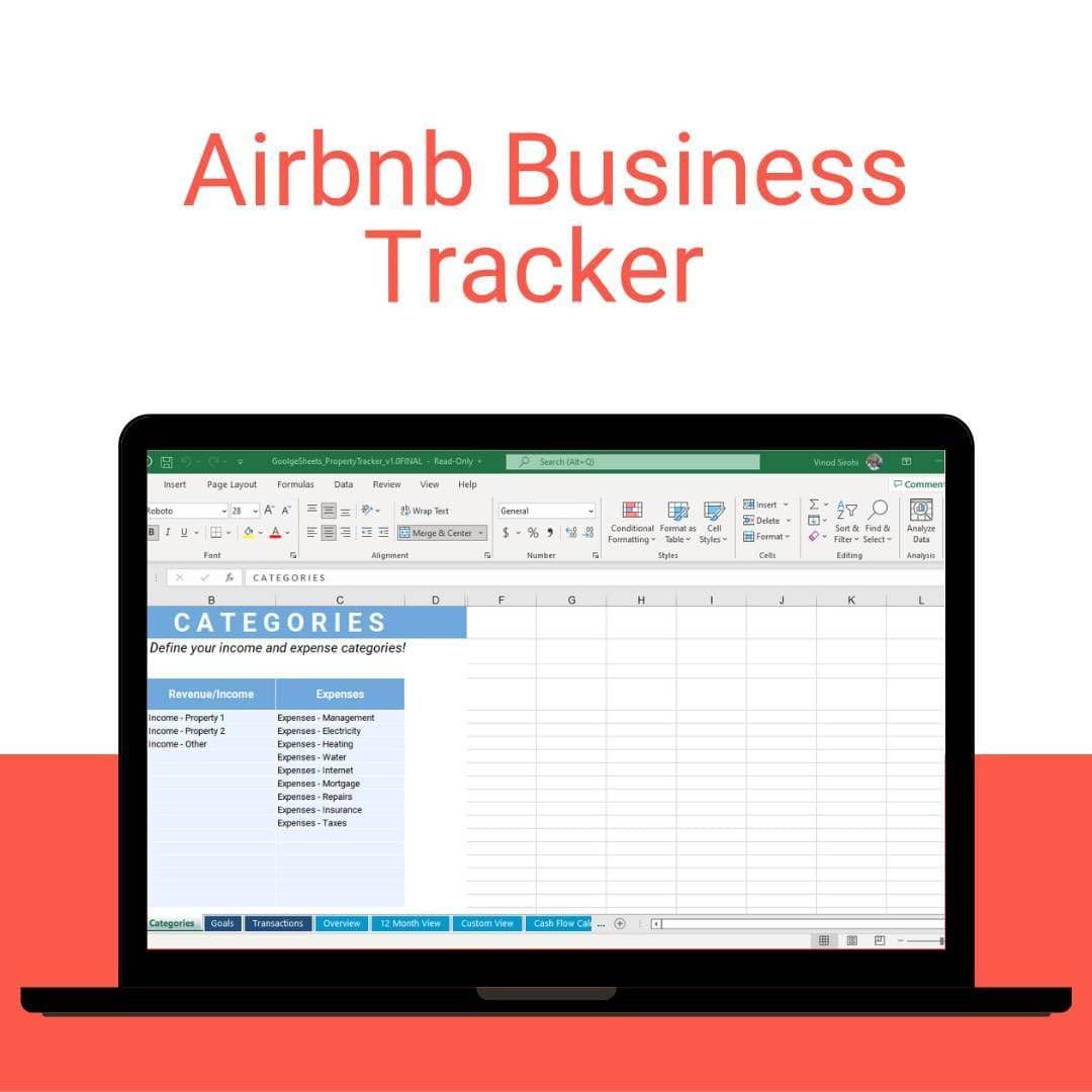 Airbnb Business Tracker for STR Hosts and Managers