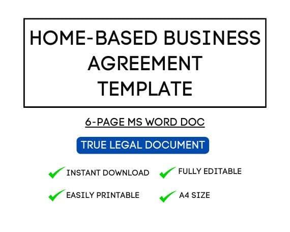 Home-Based Business Agreement for Airbnb Hosts