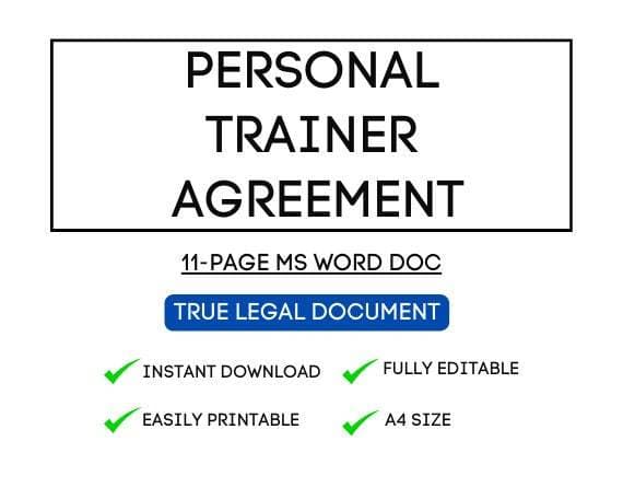 Customizable Agreement for STR Hosts with Home Gyms