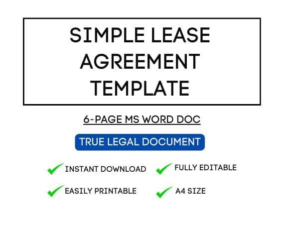 Airbnb Lease Agreement Template for STR Hosts