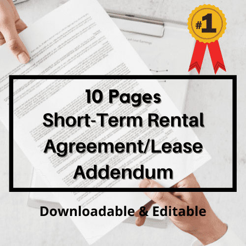 Airbnb Hosting Contract Template for Professional STR Hosts