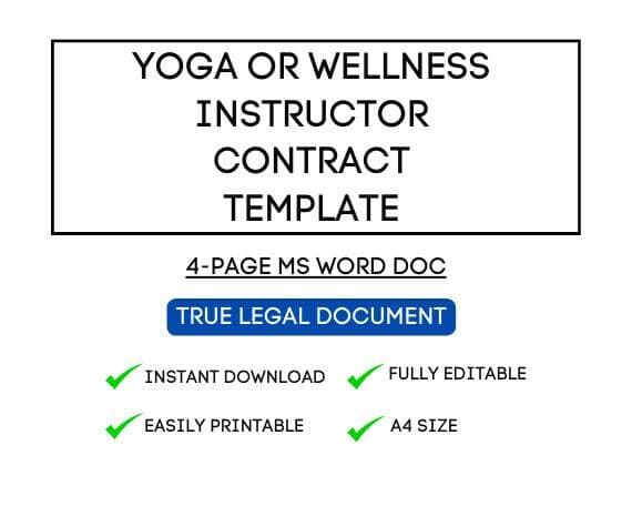 Customizable Wellness Contract for Airbnb & STR Hosts
