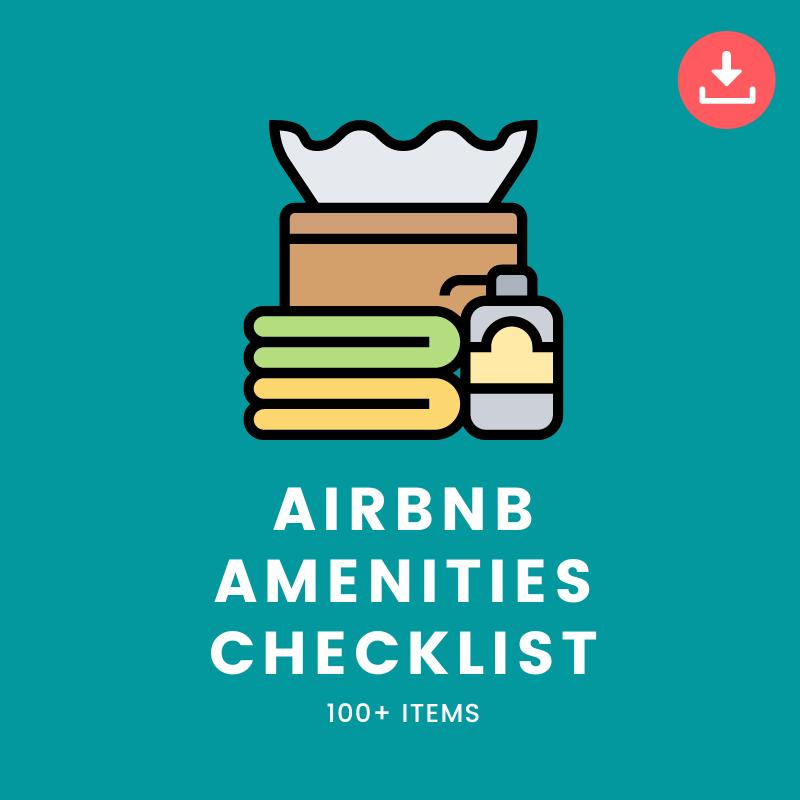 Airbnb Amenities Checklist: Essentials and Extras (Printable PDF)