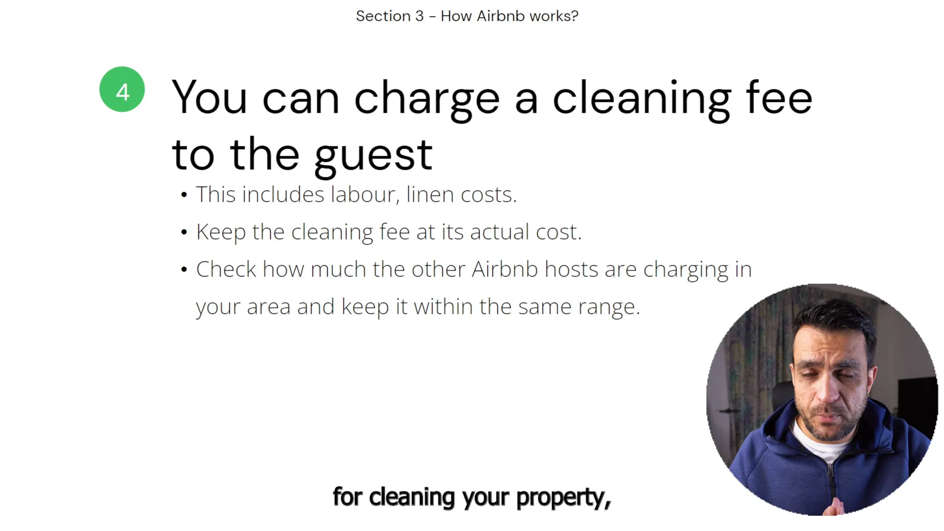 Researching local competitors on Airbnb