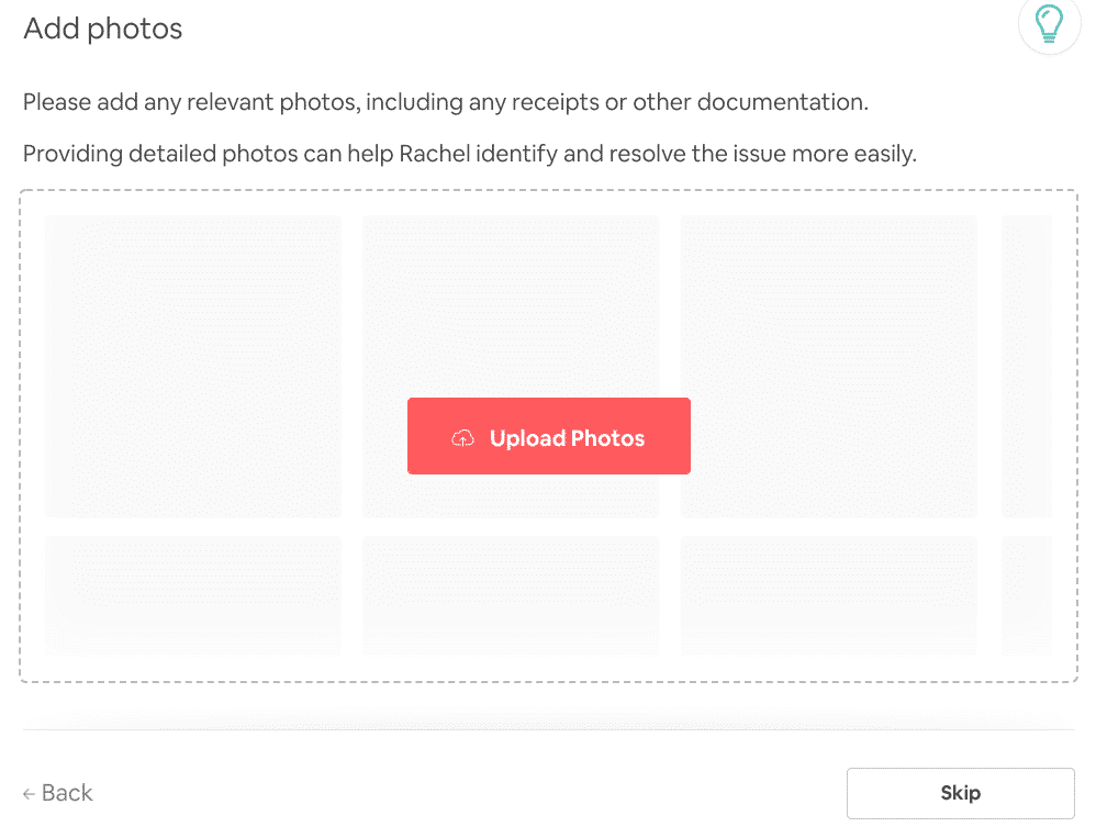 Airbnb Hosting A screen displaying step-by-step instructions on uploading images for your Airbnb hosting Instagram account.