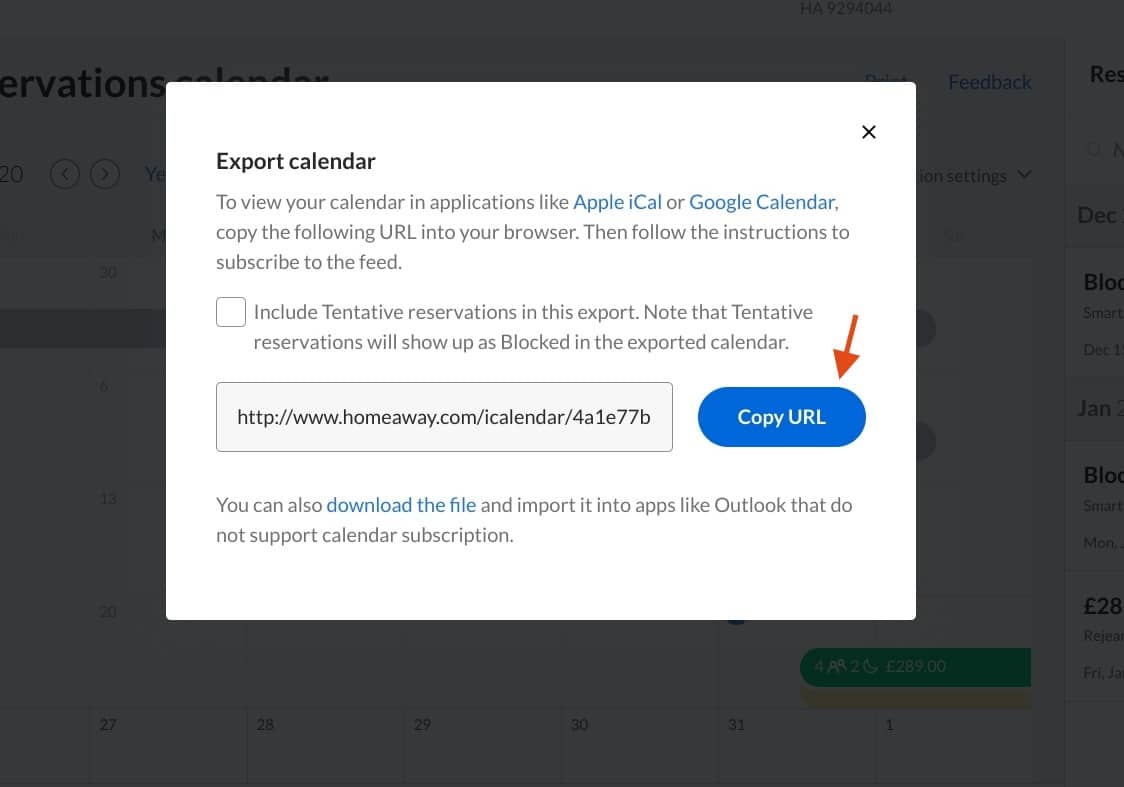 How To Export Airbnb iCal Calendar & Sync With Other Websites