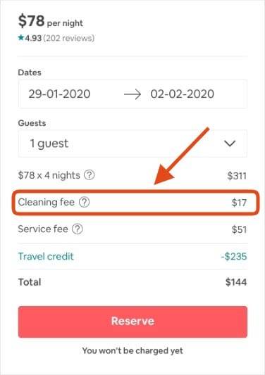 How Guests See Airbnb Cleaning Fee