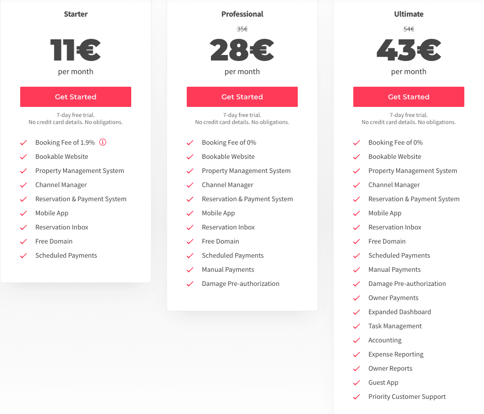 Lodgify Pricing Plans reviewed