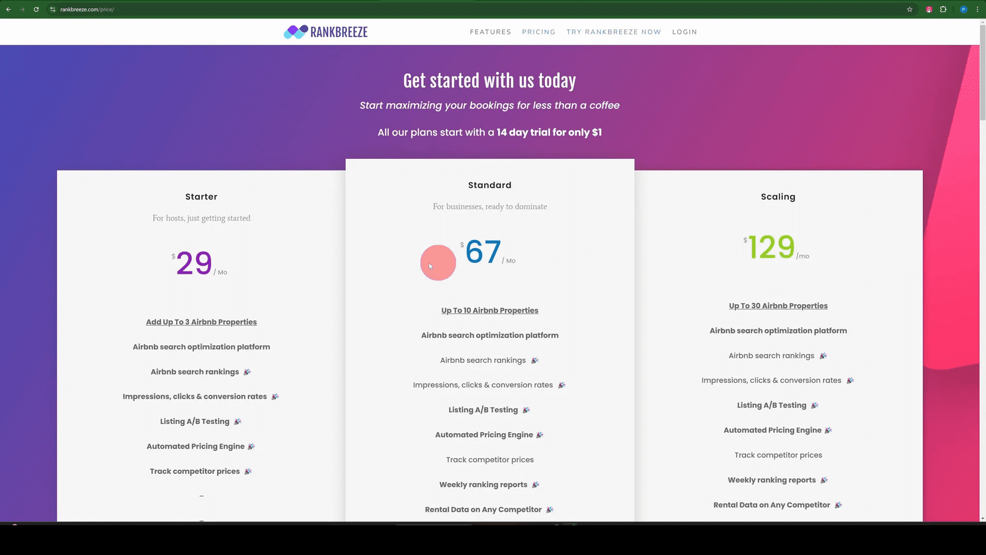 Optimization Journal Screenshot