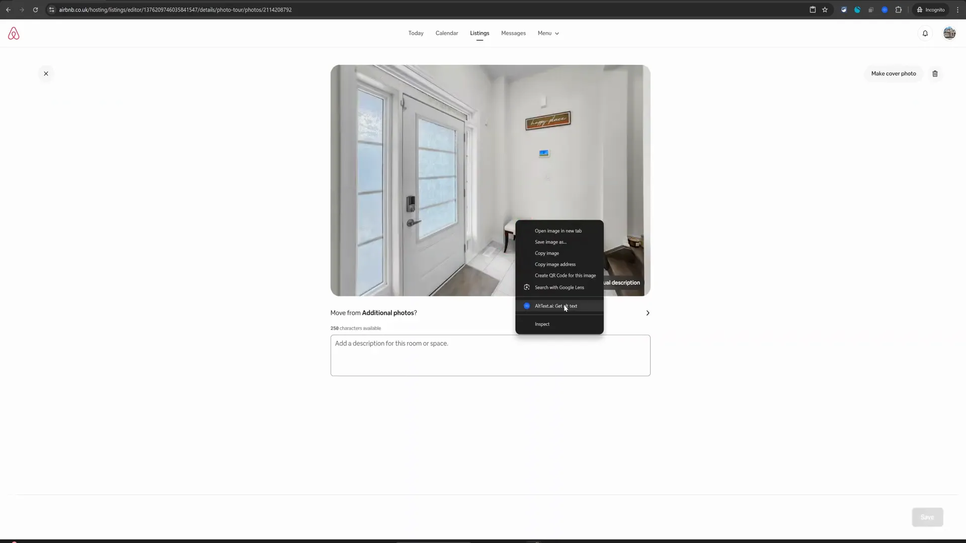 Generating captions for any image in the browser