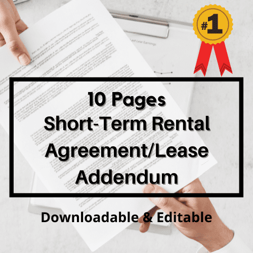Airbnb Short Term Rental Agreement_Lease Addendum-01