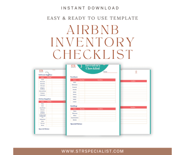 Airbnb Inventory Checklist