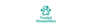 Airbnb Hosting Trusted housesitters logo on a white background for Airbnb Hosting.