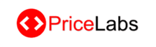 Airbnb Hosting Pricelabs logo on a white background with Start Airbnb.