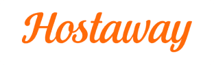 Airbnb Hosting Hostaway logo in orange on a white background, representing the essence of Airbnb hosting.