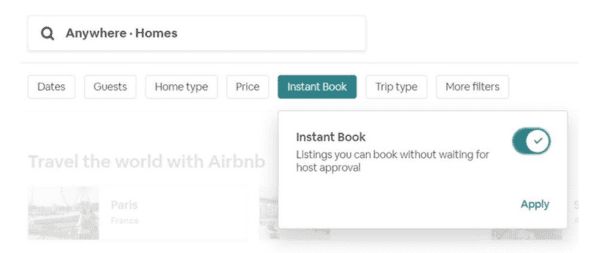 Instant Booking