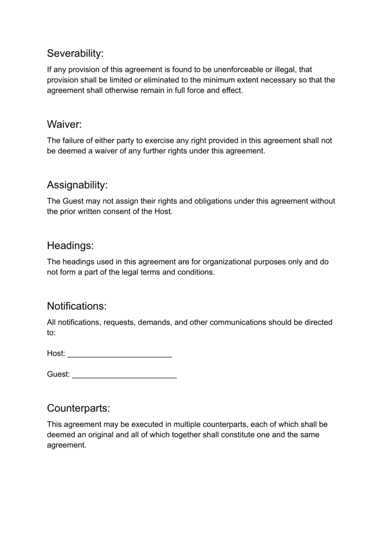 Short Term Rental Agreement_Lease Addendum-01