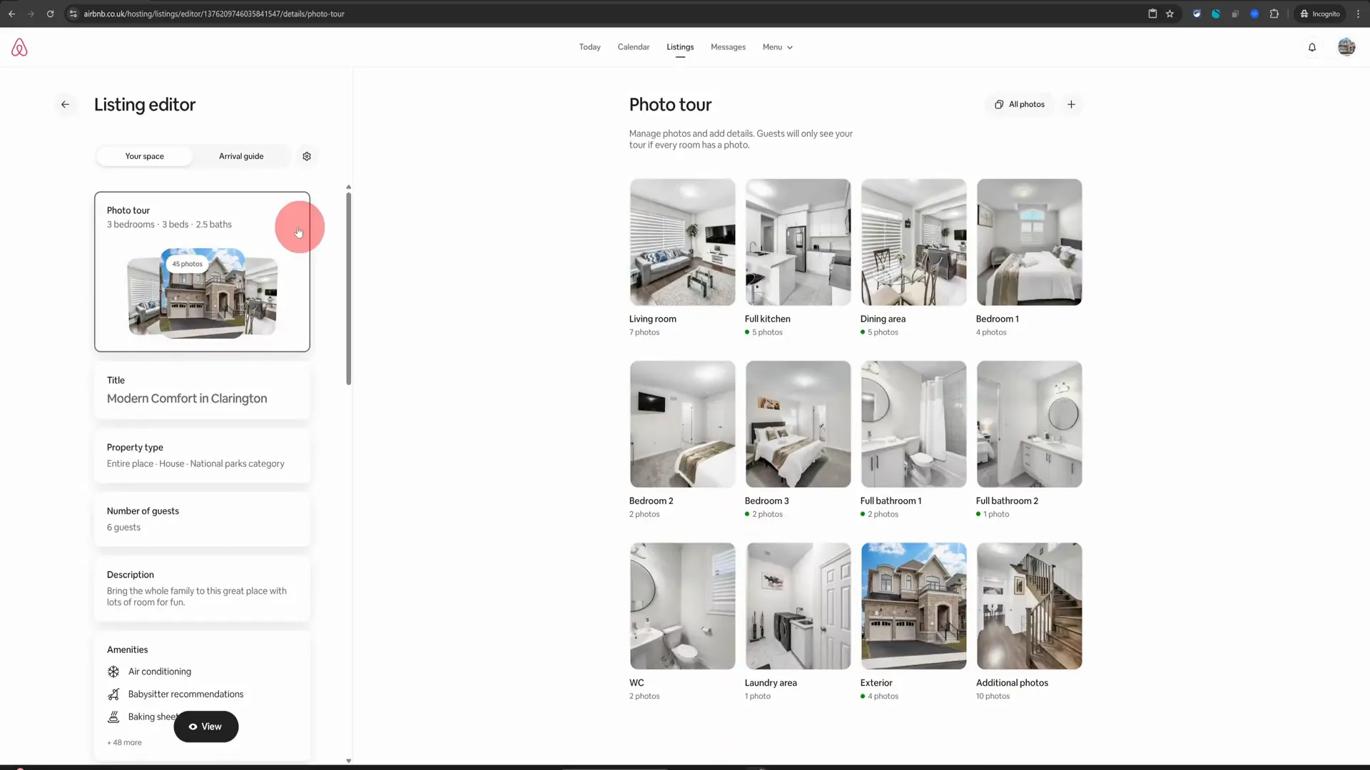 Explore a detailed photo tour showcasing each thoughtfully arranged space in our home—from cozy bedrooms and modern bathrooms to the inviting living area, stylish kitchen, and outdoor surroundings.