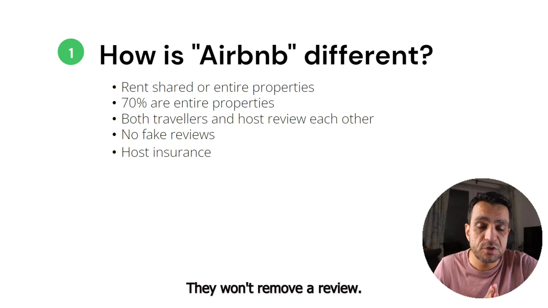 Airbnb review policy
