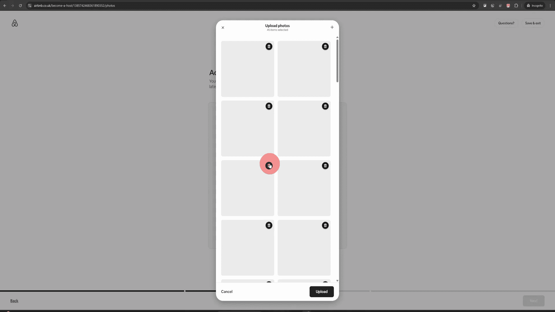 Adding photos to your Airbnb listing