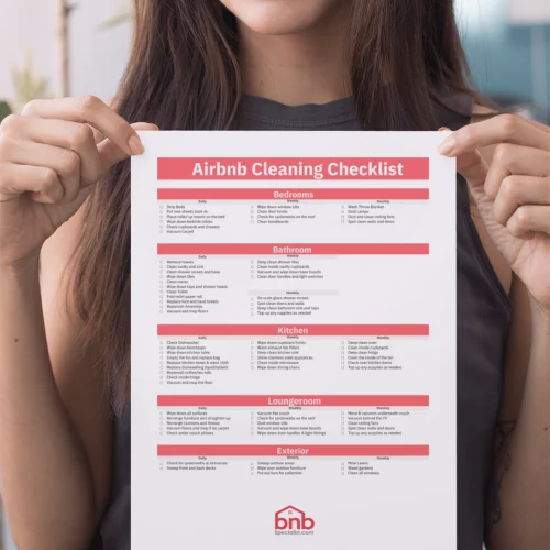 Airbnb Cleaning Checklist