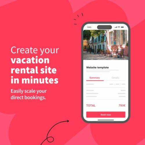 Airbnb Hosting Create your vacation rental site in minutes with a user-friendly interface and flexible hosting options. With just a few clicks, you can set up your own website showcasing your rental properties. Take advantage of the convenient