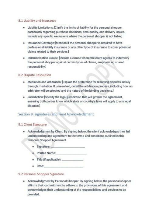 Professional Personal Assistant Agreement Template STR Specialist Professional Personal Assistant Agreement Template STR Specialist